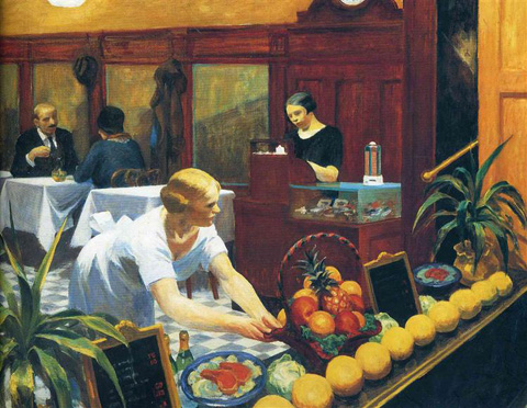 Edward Hopper, Tables for Ladies, 1930 The Metropolitan Museum of Art, New York