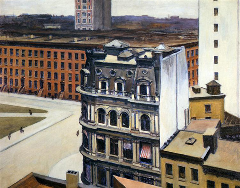 Edward Hopper, The City, 1927, The University of Arizona Museum of Art, Tempe, Arizona