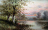 Henrietta Riddle Fish Marsh Sunset Thumbnail