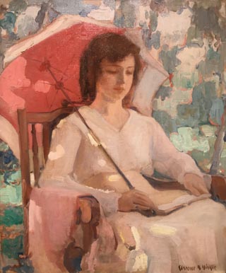 Clarence Hinkle, 1880-1960 Quiet Pose, c1918, Class of Winter 1929
