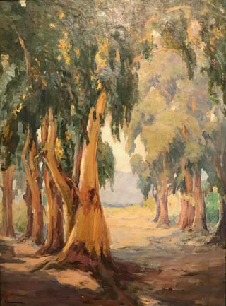 Jean Mannheim, 1863-1945, On the Road to San Gabriel c1920, Class of 1920