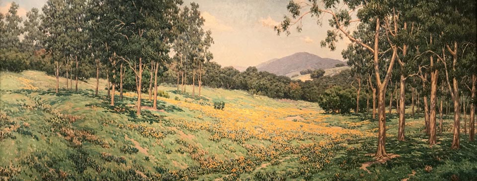 Granville Redmond, Golden Morrow, 1931, Laguna Art Museum