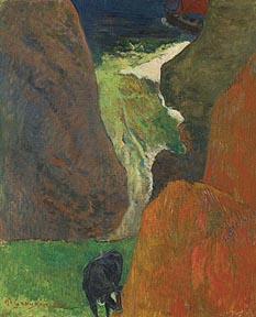 Gauguin_Paul_Seascape_with_Cow