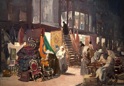 Allen Street 1905 George Luks