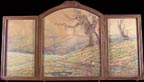 Grace Allison Griffith Oak and Meadow Triptych Thumbnail