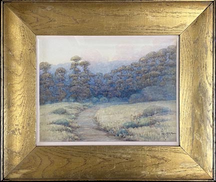 Grace Myrtle Allison Griffith 1885-1955, "Woodland Clearing" after 1939 Watercolor on paper, 9 3/4 x 12 1/2 $2,200 