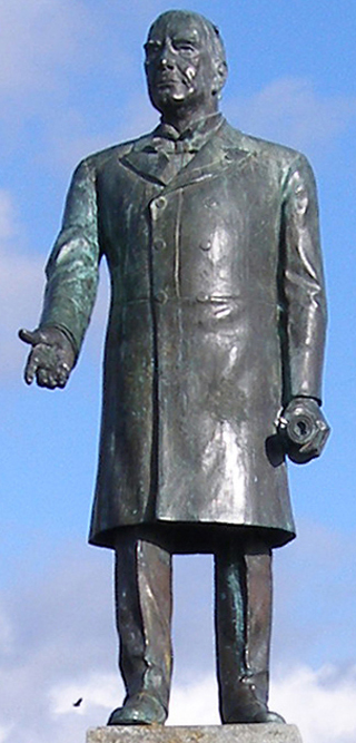 Haig Patigian William McKinley Statue Arcata CA