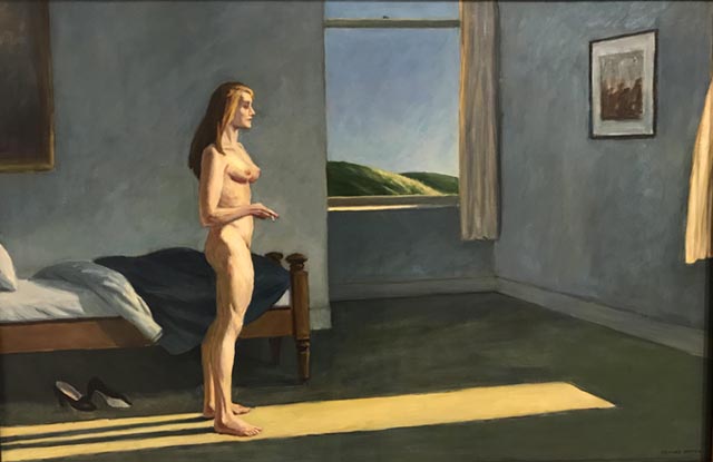 Edward Hopper, A Woman in the Sun, 1961, Whitney Museum of American Art, New York