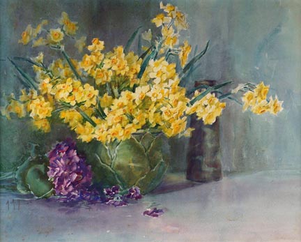 Anna Althea Hills Yellow  Daffodils