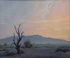 John W Hilton Desert at Evening Thumbnail