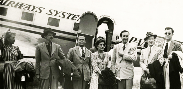 Walt arrives in Rio 1941