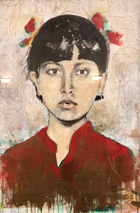 Young Aung San Suu Kyi, Joan Baez, 2017