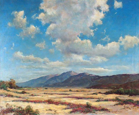 Springtime in the Desert Dedrick Brandes Stuber 1878-1954 oil on canvas, 30 x 36