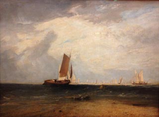 JMW Turner Fishing upon the Blythe Sand Tide Setting In