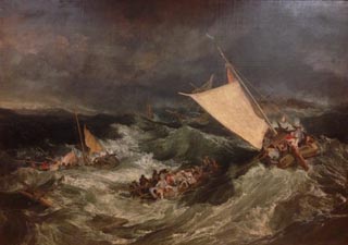 JMW Turner The Shipwreck