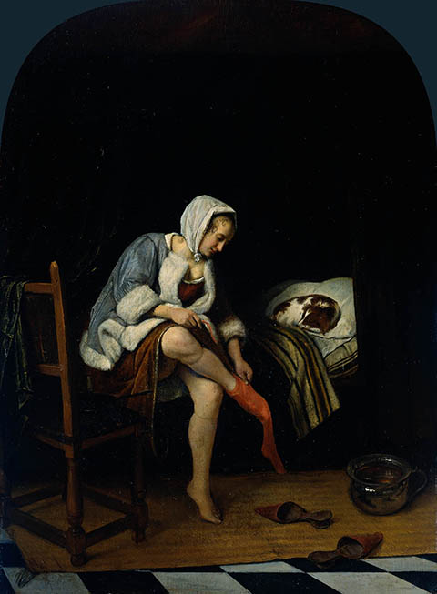 Jan Steen, Woman at her Toilet, 1659-60 Rijksmuseum, Amsterdam
