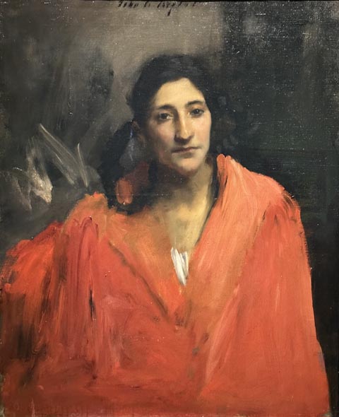 John Singer Sargent, Spanish Roma Woman, 1879-1882 oil on canvas, Metropolitan Museum of Art, NY
