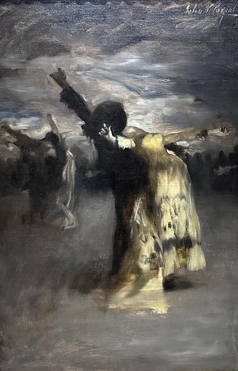 John Singer Sargent, Study for the Spanish Dance, 1879-1880 oil on canvas, Nelson-Atkins Museum of Art, Kansas City, MO