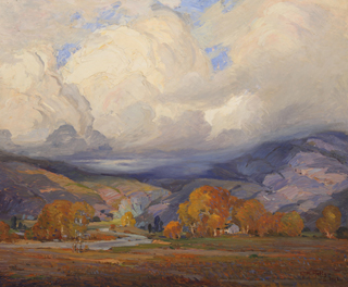 Anna Hills 1882 -1930, After the Storm, Hemet, CA, 1931