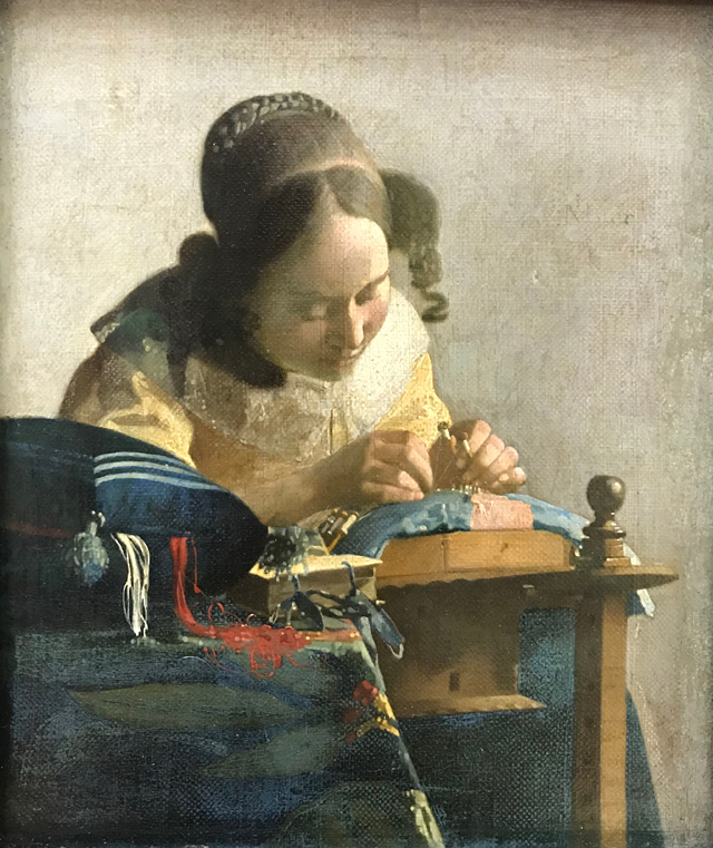 Johannes Vermeer The Lacemaker