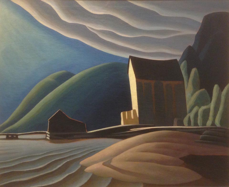 Lawren Harris, Ice House, Coldwell, Lake Superior, c1923, Art Gallery of Hamilton, Ontario