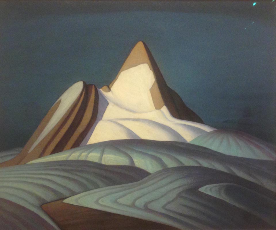  Lawren Harris, Isolation Peak, Canadian Rocky Mountains, 1930, Hart House Permanent Collection, University of Toronto