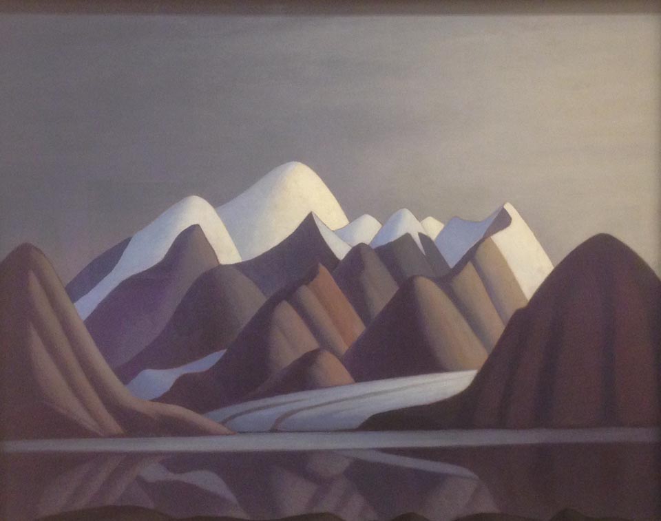 Lawren Harris, Mount Thule, Bylot Island, 1930, VanCouver Art Gallery, Vancouver, British Columbia