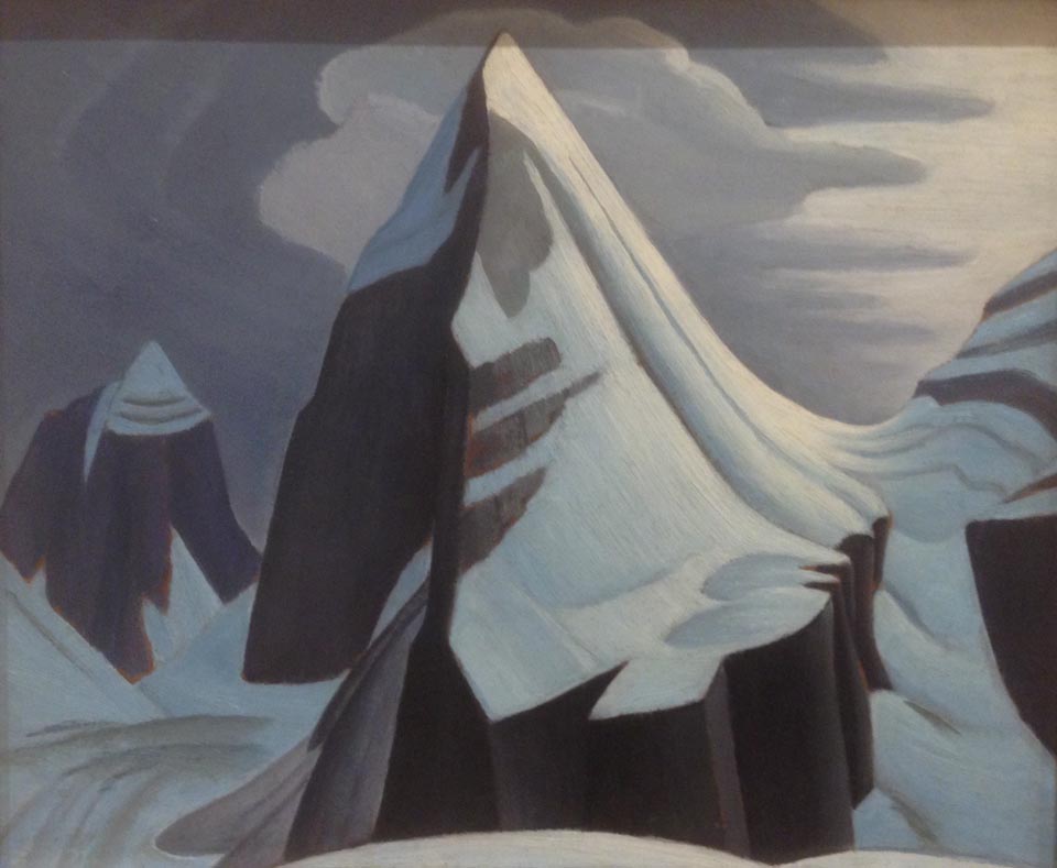 Lawren Harris, Mt. Lefroy, c1925, McMichael Canadian Art Collection, Vaughan, Ontario