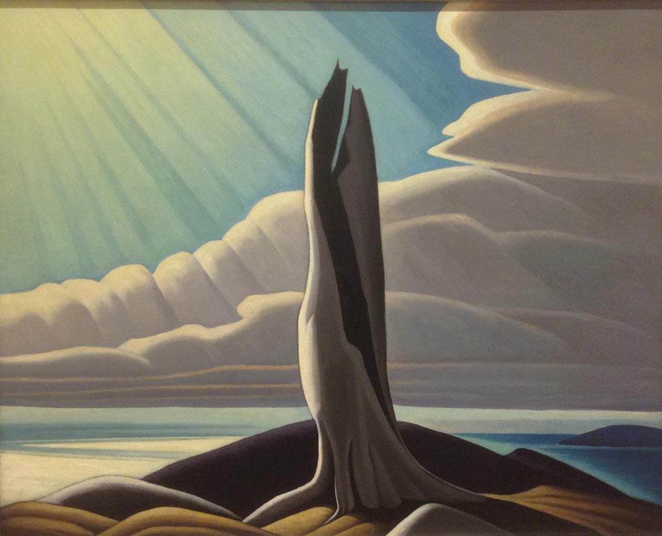 Lawren Harris, The Old Stump, Lake Superior, 1926, Private Collection