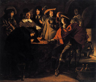 Smokers in an Interior, 1643 Louvre Museum, Paris