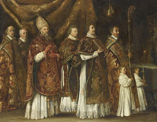  The Pontifical Mass, 1646 Musee du Louvre