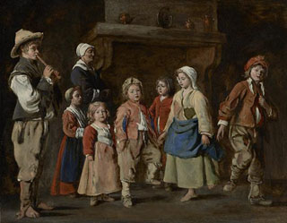Preparations for the Dance, 1643 Lawther Castle, Penrith, England