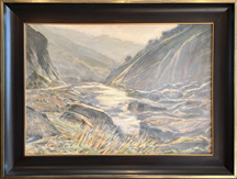 Paul Lauritz, Kern River Canyon with frame
