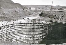 Bodega Bay's Hole in the Head under Construction in the early 1960's