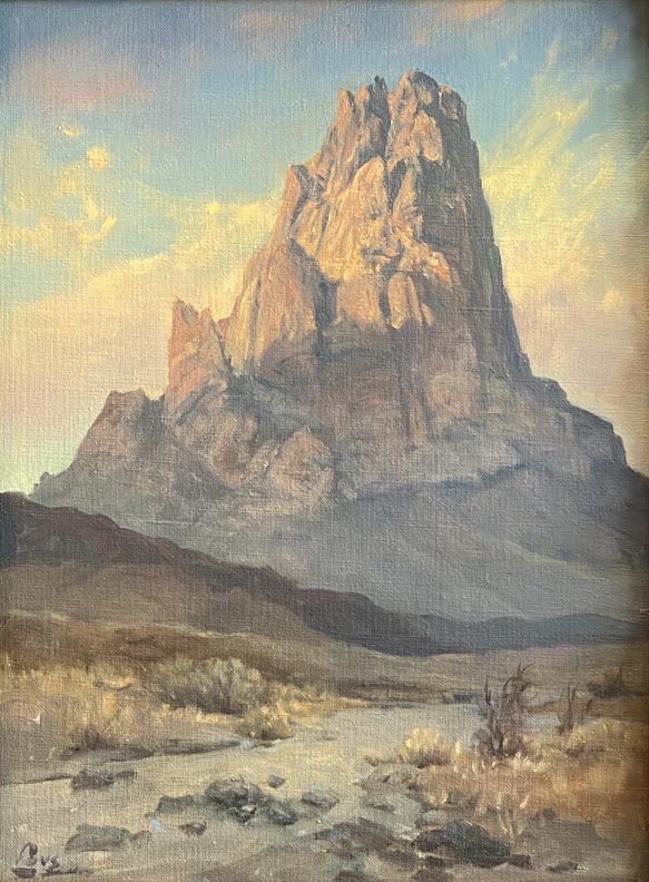 Ralph Love, Agathla Needle, Agathla Peak, Navajo Reservation, Kayenta, Arizona
