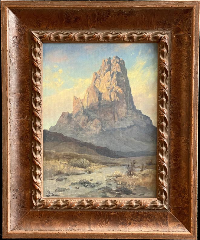 Ralph Love, Agathla Needle, Agathla Peak, Navajo Reservation, Kayenta, Arizona