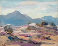 Ralph Love| Desert landscape 