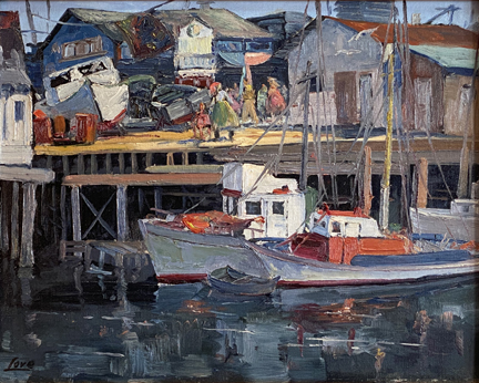 Ralph Love, Monterey Docks