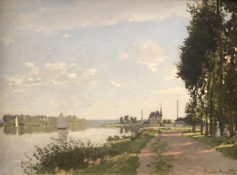 Claude Monet, Argenteuil, c1872 National Gallery of Art, Washington, DC