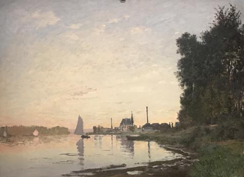 Claude Monet, Argenteuil, Late Afternoon, 1872 Private Collection