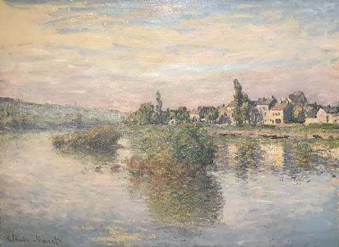 Claude Monet, Banks of the Seine at Lavacourt, 1879 Frick Art and Historical Center, Pittsburgh, PA