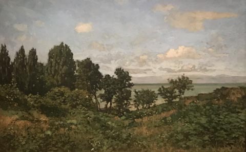 Claude Monet, Coastal Landscape, c1864 Van Gogh Museum, Amsterdam, The Netherlands