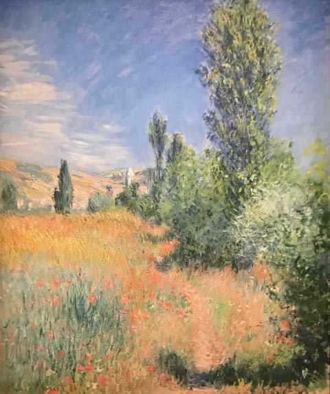 Claude Monet, Landscape in the Ile Saint-Martin, 1881 Private Collection 