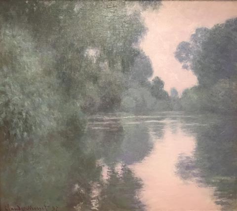 Claude Monet, Morning on the Seine near Giverny, 1897 Museum of Fine Arts, Boston, Boston, MA