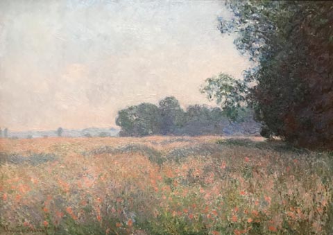 Claude Monet, Oak Field, 1890 Samuel P. Harn Museum of Art, University of Florida, Gainsville, FL