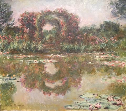 Claude Monet, Rose-Arches at Giverny, 1913 Private collection, Asia