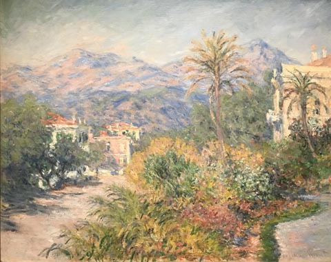 Claude Monet, Strada Romana at Bordighera, 1884 Private Collection
