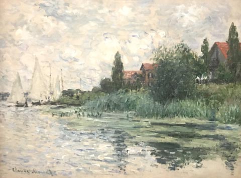 Claude Monet, The Banks of the Seine at Petit-Gennevilliers, 1874 John and Marine van Vlissingen Art Foundation, Zeist, The Netherlands