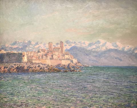 Claude Monet, The Fort of Antibes, 1888 Private Collection