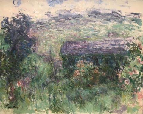 Claude Monet, The House Seen through the Roses, 1925-26 Stedelijk Museum, Amsterdam, The Netherlands